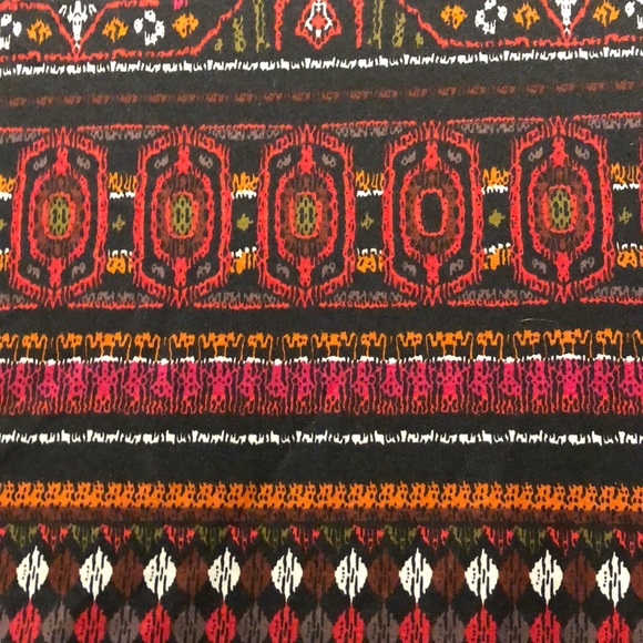 Red Tape Tribal Printed Tight Fitting Dress - Picture 4 of 5